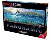 Puzzle Panoramic 1000: Ocean pełen życia (1121)