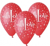 Balony premium with love 12"