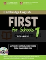 First for Schools 1 SB Pack Corporate Author Cambridge ESOL