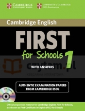 First for Schools 1 SB Pack - Corporate Author Cambridge ESOL