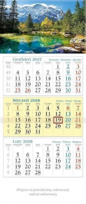 Kalendarz trójdzielny 2018 - Rybi Potok KT1