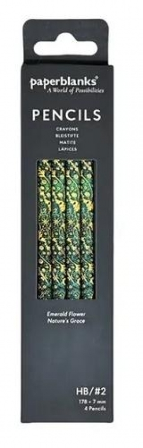 Ołówek Emerald Flower 4szt