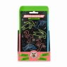  Spinacze neonowe 6 sztuk