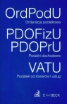 Ordynacja podatkowa Podatki dochodowe Podatek od towarów i usług