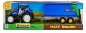 Traktor New Holland T5 z przyczepą wywrotką 1:32