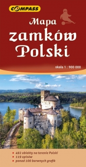 Mapa zamków Polski - praca zbiorowa