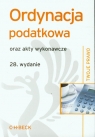 Ordynacja podatkowa oraz akty wykonawcze