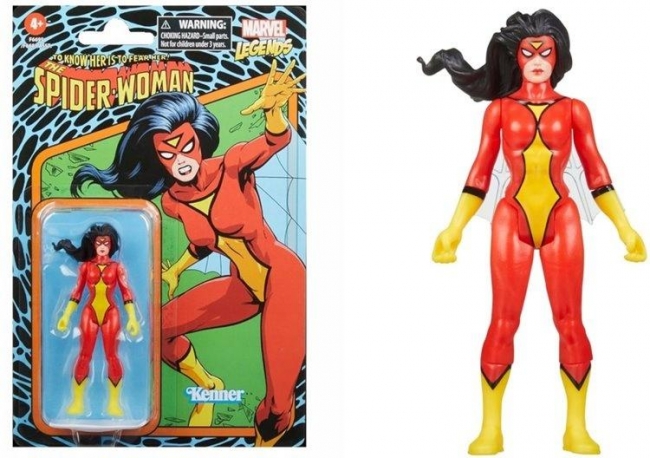 Figurka Marvel retro legends Spider-Woman