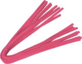 Drucik oplatany 50cm ciemnoróżowy 10szt