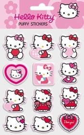 Nalepki Puffy Stickers Hello Kitty
