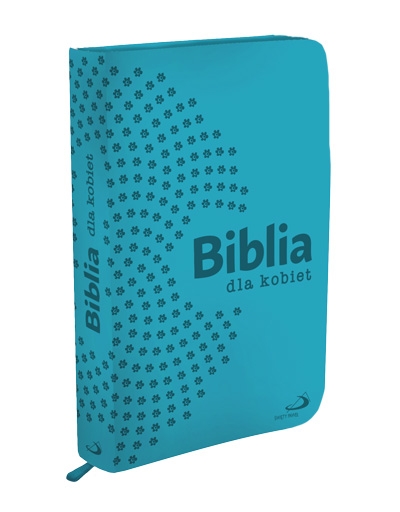 Biblia dla kobiet (wersja w etui zamykanym na zamek, turkusowa)