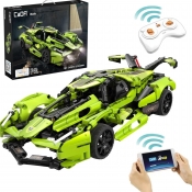 Klocki CADA. Zdalnie sterowane auto sportowe Blade RC Dual Mode. 432 elementów