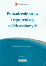 Prowadzenie spraw i reprezentacja spółek osobowych  Witosz Aleksander Jerzy