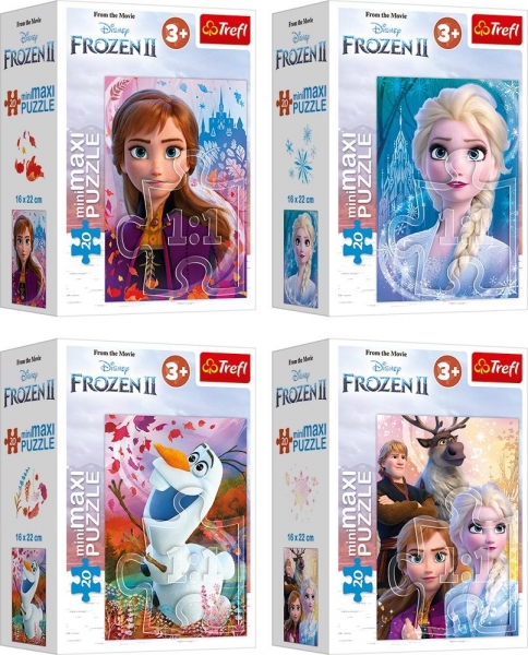 Puzzle20 miniMAXI - Przyjaźń w Krainie Lodu