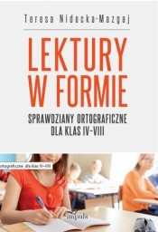 Sprawdziany ortograficzne dla klas IVVIII - Teresa Nidecka-Mazgaj