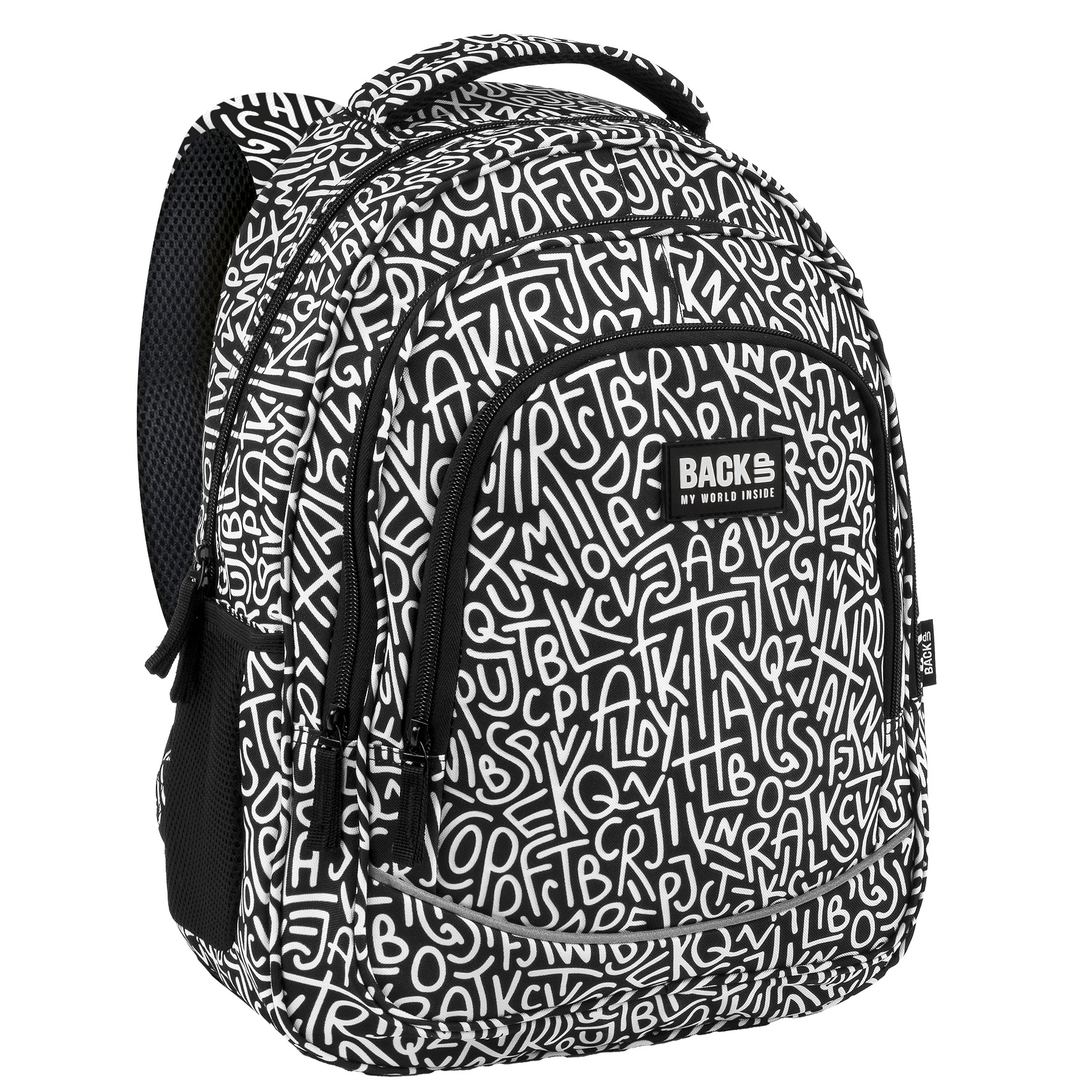 Plecak BackUp 8 X12 - Czarny Urban Style
