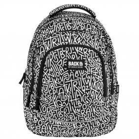 Plecak BackUp 8 X12 - Czarny Urban Style