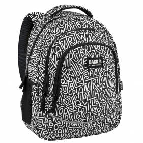 Plecak BackUp 8 X12 - Czarny Urban Style