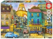 Puzzle 1500 elementów, Paryskie ulice (17122)