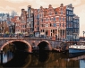  Malowanie po numerach - Uroczy Amsterdam 40x50