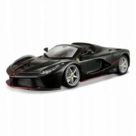 Bburago, Laferrari Aperta Black 1:24 (18-26022)