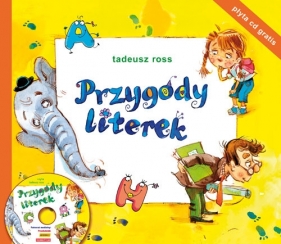 Przygody Literek + CD - Tadeusz Ross