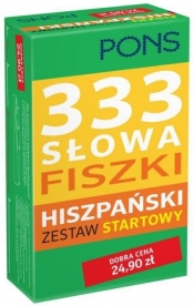 333 Słowa Fiszki. Hiszpański Zestaw startowy PONS - Opracowanie zbiorowe