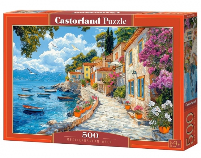 Puzzle 500 Mediterranean Walk CASTOR
