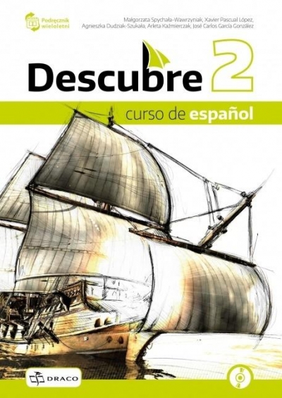 Descubre 2. Curso de español. Podręcznik + CD - praca zbiorowa - książka