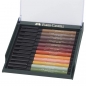 Zestaw Faber-Castell Pitt Artist Pen Brush, 12 kolorów - kol. ziemi (267422)