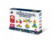 Klocki małych geniuszy - puzzle, 80el. (125220)