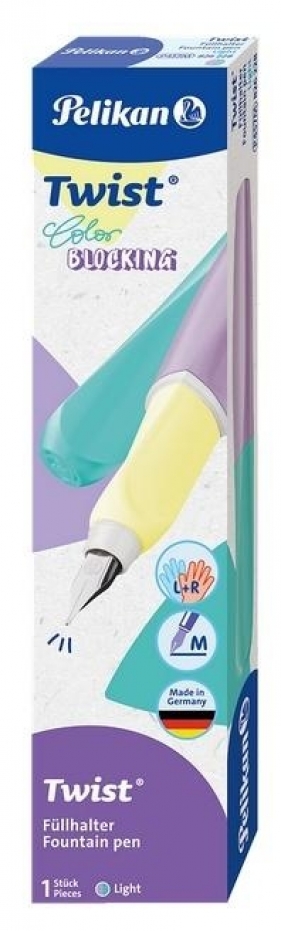 Pióro wieczne Twist Color Blocking pastel PELIKAN