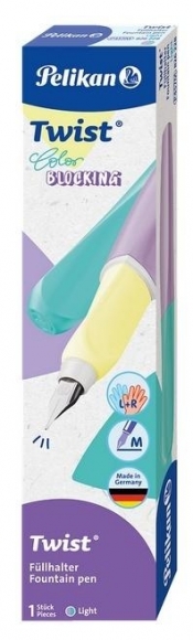 Pióro wieczne Twist Color Blocking pastel PELIKAN