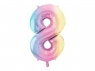 <img src='https://webimage.pl/pics/220/7/d5904555027220.jpg' width='400' height='300'> Balon foliowy 8 pastelowy tęczowy 86cm
