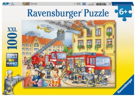 Ravensburger, Puzzle XXL 100: Straż pożarna (108220)