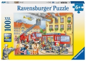 Ravensburger, Puzzle XXL 100: Straż pożarna (108220)