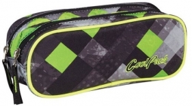 Saszetka podwójna prostokątna CoolPack Clever Grunge Grey