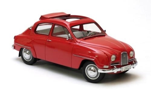 NEO MODELS Saab 96 Open Roof 1963 (red)