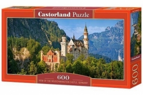 Puzzle View of the Neuschwanstein Castle, Germany 600 (B-060221)