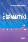 Powtórka z gramatyki. Liceum Nowak Tomasz