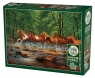 Puzzle 1000 Galopem przez rzekę 113538 12+