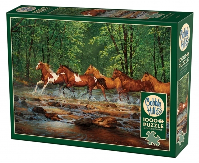 <img src='https://webimage.pl/pics/221/3/d625012403221.jpg' style='height:440px' /> Puzzle 1000 Galopem przez rzekę 113538