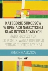 Kategorie sukcesów w opiniach nauczycieli klas integracyjnych