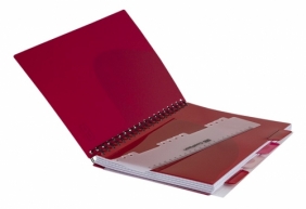 Coolpack Project Book - Kołobrulion A4 Red (94221CP)