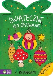 Świąteczne kolorowanie z bombkami - Opracowanie zbiorowe