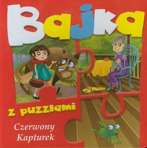 Bajka z puzzlami Czerwony Kapturek