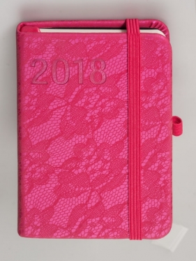 Kalendarz 2018 Awangarda A7 Tdw Różowy