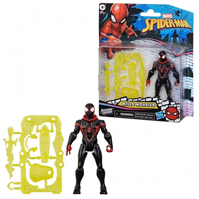 <img src='https://webimage.pl/pics/221/7/d5010996357038.jpg' style='height:440px' /> SpiderMan Actionverse Figurka Miles Morales 11,4cm