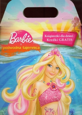 Zestaw Barbie i podwodna tajemnica Książeczki + kredki