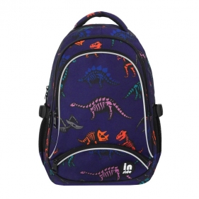 Plecak 16" niebieski Dinozaury (0002-0023)